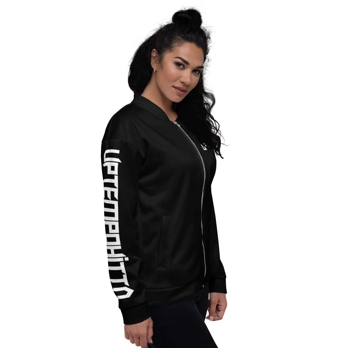 Damen Bomberjacke in schwarz