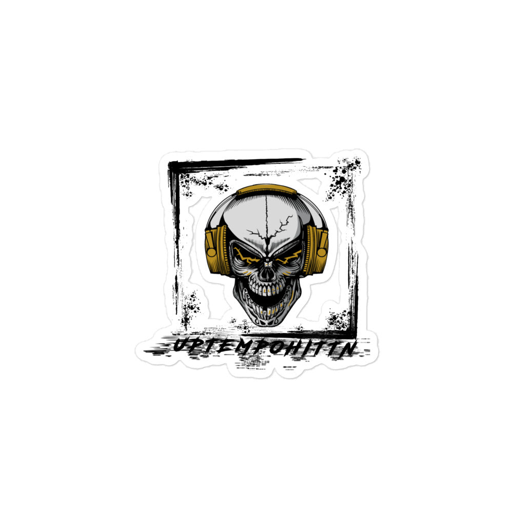 Blasenfreie Uptempohittn-Logo Aufkleber