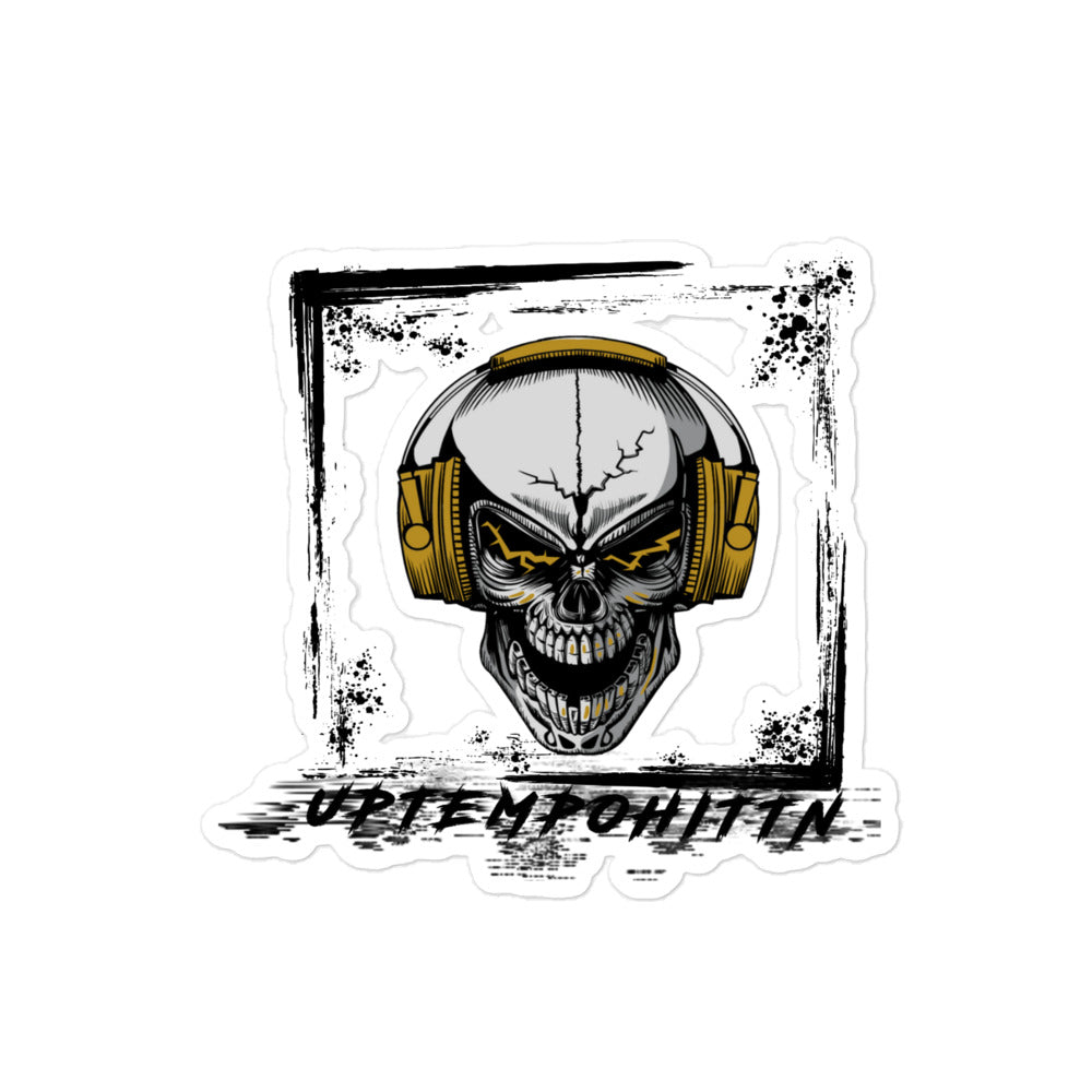 Blasenfreie Uptempohittn-Logo Aufkleber