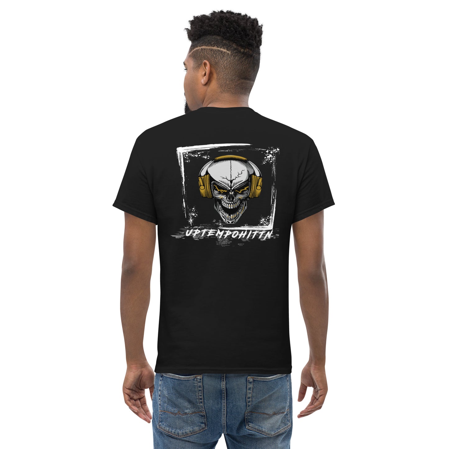 Klassisches Herren-T-Shirt in schwarz