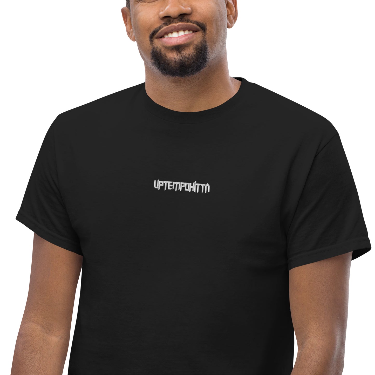 Klassisches Herren-T-Shirt in schwarz