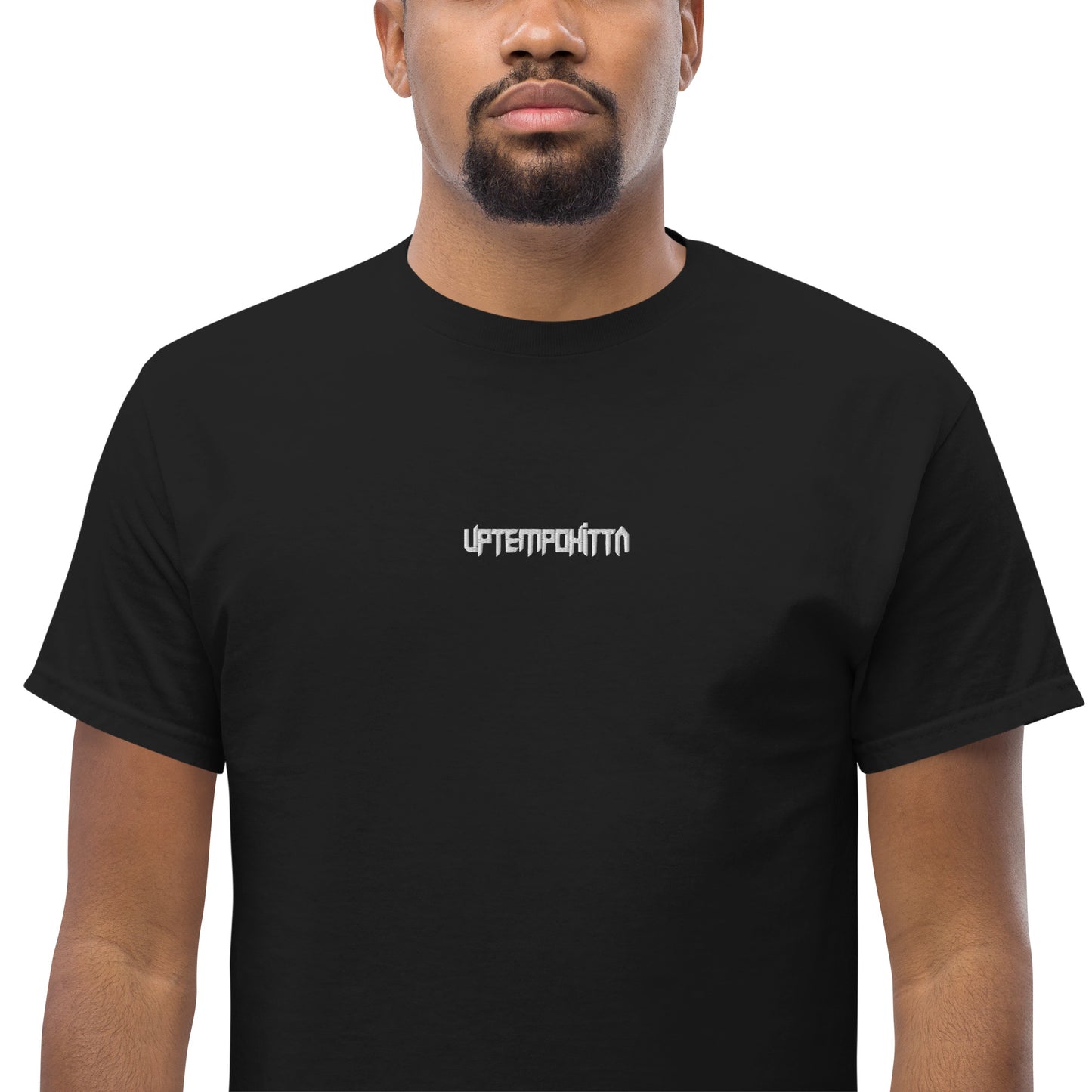 Klassisches Herren-T-Shirt in schwarz